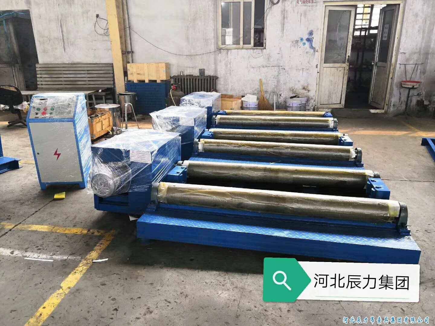 鋼絲繩纏放繩機(jī)器，鋼絲繩索具壓制機(jī)器，集體裝柜發(fā)貨